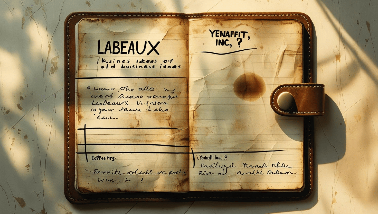 Ideas and names taking shape over time